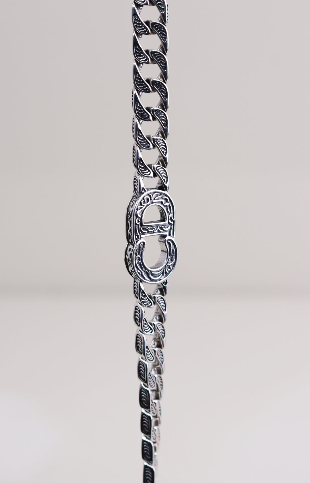 Christian Dior 925 Sterling Silver Linkage Bracelet