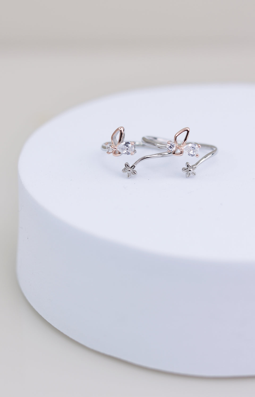 Butterfly 925 Sterling Silver Women Toe Ring