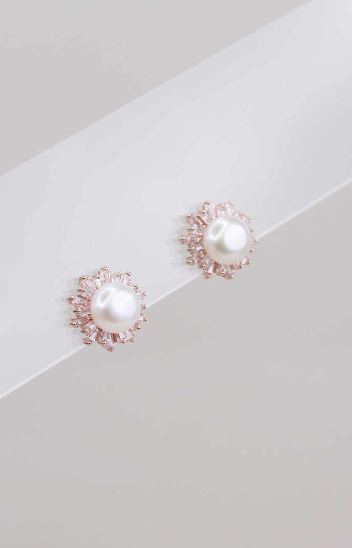 Pearltastic 925 Sterling Silver Stud Earrings
